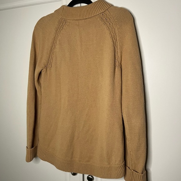 Talbots 100% Cotton Cableknit Fisherman Sweater - Picture 8 of 9